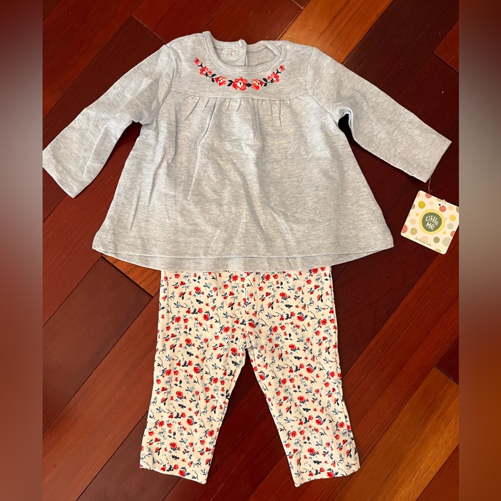 2 piece baby girl floral set🌺